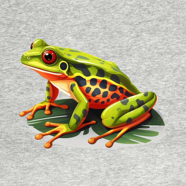 Red Eyed Tree Frog by zooleisurelife